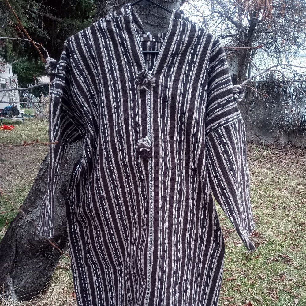 100% wool Moroccan Djellaba